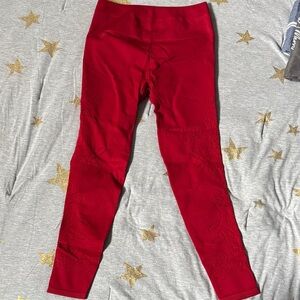 Fabletics Vibrant Red Leggings
